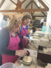 students measuring out essential oils